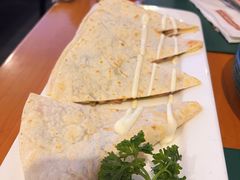 黑松露蘑菇芝士薄饼-HFFOUSA TACO弗萨塔可墨西哥餐厅(颐堤港店)