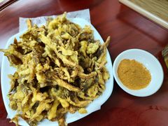 干炸鲜蘑-屋里家延边朝鲜族冷面(南园店)