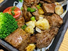 金蒜牛肉粒-三石铁板烧(紫竹桥店)