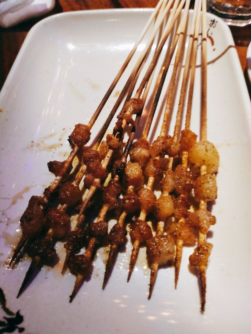 4.「烤牛胸口油」:胸口油很好吃,很柔软!