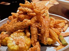 咸蛋黄焗大虾-破三川·新川菜(静安大融城店)