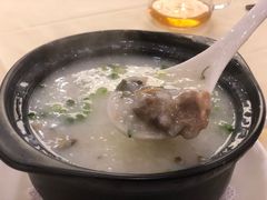 菜干白豆咸骨粥-中山国际酒店中餐厅