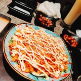 豆腐 龙虾 紫薯 芝麻 沙拉