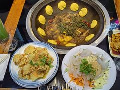 铁锅炖大鹅-延边烧烤铁锅炖(万科店)