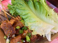 麻辣五花肉-为民烧烤吧.自贡爆炒菜.成都烧烤(收录20年好店)