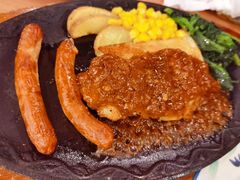 黑椒鸡排焗饭-萨莉亚意式餐厅(新洲家乐福店)