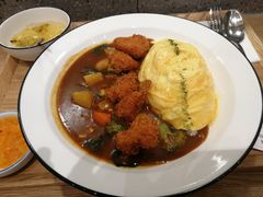 炸鸡块咖喱蛋包饭-池奈·咖喱蛋包饭(熙地港店)