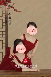 -时光纪亲子全家福照相馆(静安店母女写真父母纪念照)