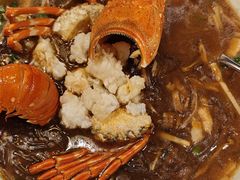 青龙仔捞豆面-杭州西湖柳莺里酒店·闻莺厅