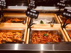 自助取餐区-韩京炭火烤肉自助料理(柯桥万达店)