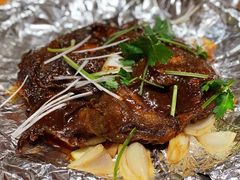 风味蝶鱼头-将相和·海鲜蒸饺大连菜