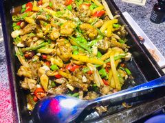 双椒铁板牛蛙-蘭奢雅集·江浙菜(青山江滩店)