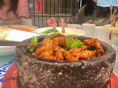 石锅杭椒牛蛙-桂满陇·西湖船宴(平安金融中心店)