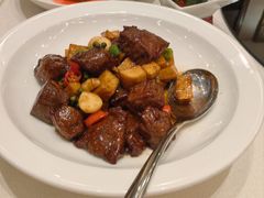 黑胡椒杏鲍菇牛肉粒-北京国际饭店·谭府餐厅