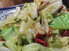 炝炒莲花白-双流老字号董蹄花(机场南四路店)