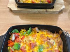 蒜香鸡肉培根芝士烤饭-萨莉亚意式餐厅(深圳北站店)