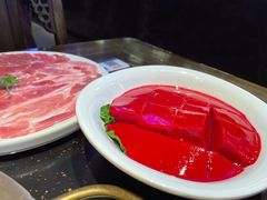 鲜鸭血-周师兄大刀腰片火锅(洪崖洞旗舰店)