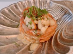 香煎北海道扇贝派-壳里西餐厅Coquille Seafood Bistro(蒙自路店)