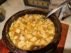 鸡汤虾仁豆腐-绿茶餐厅(深南广场万科店)