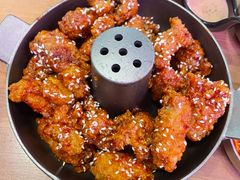 甜辣酱无骨炸鸡-HOTISLAND海鸡岛·韩国料理(江南西店)