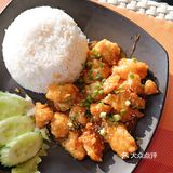 吃烤饼等日落。