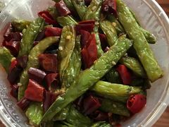 干煸豆角-清真宏玉祥黄门脸餐厅(华荫东里店)