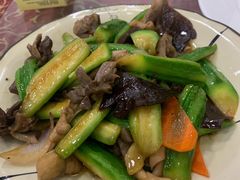 时菜炒鹅杂-鹅香阁私房菜(一鹅五味)