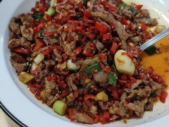 碎红椒炒肉-笨罗卜浏阳菜馆(太平街店)