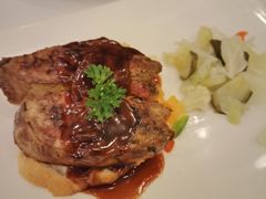 法式香煎鹅肝红酒-莫斯科餐厅