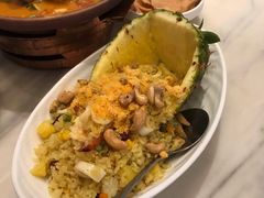 菠萝海鲜饭-金椰壳· 大厨新加坡菜(壹方城店)