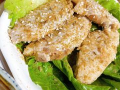 蒜香鸡翅中-胖记烤肉(江汉路店)