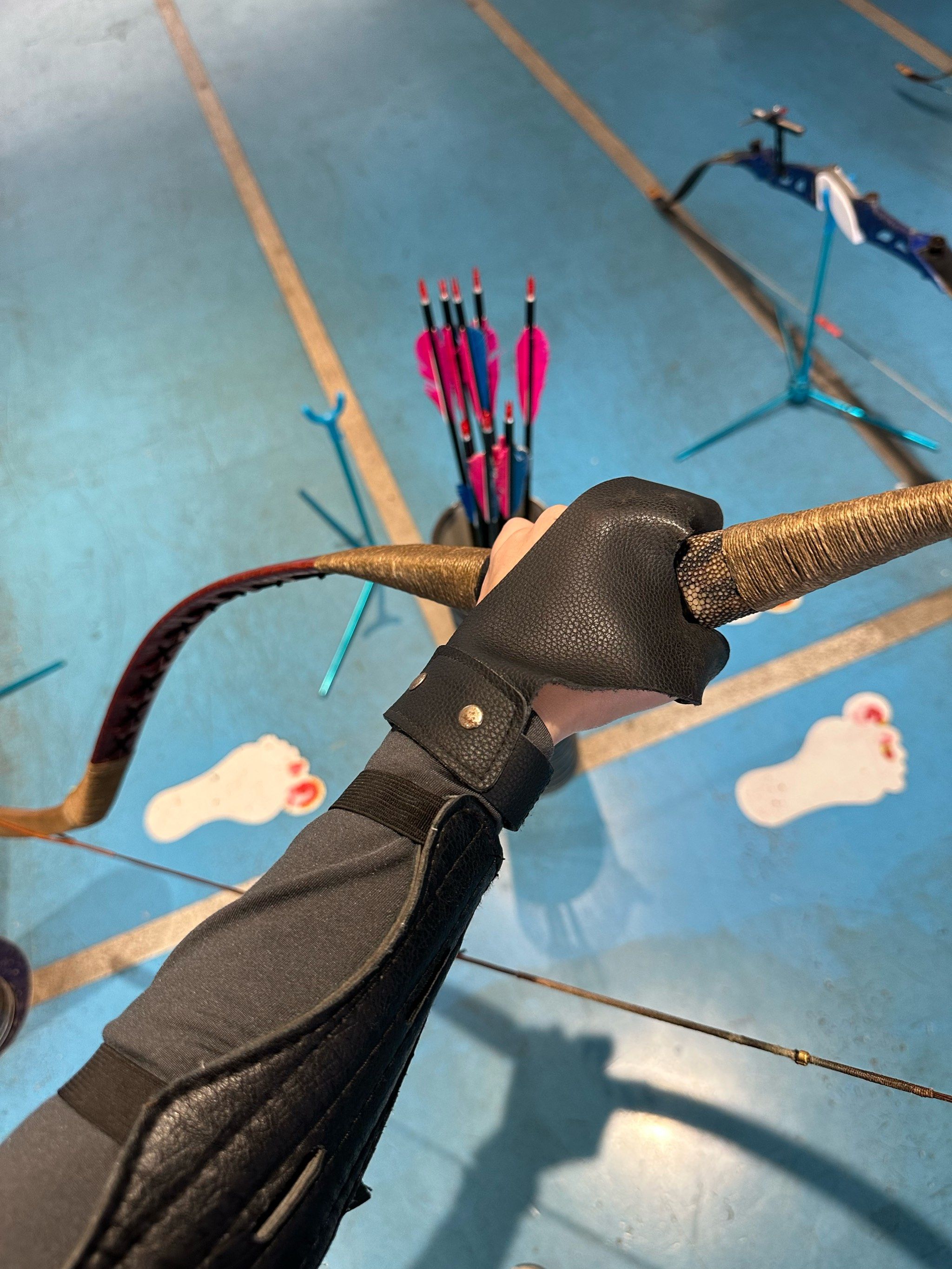 射箭也是一项汗流浃背的运动