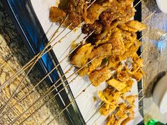 筋皮-特色油边心管烤串
