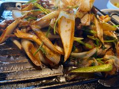 葱爆羊肉-那家小馆•北京菜•烤鸭(中关村店)