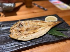 盐烤开边鱼-鸟鸣门屋台料理(金帝银泰店)