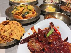 -草家酱蟹炭火烤肉店(珲春南路一店)