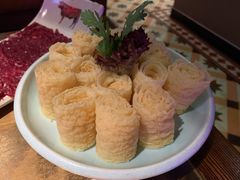 炸腐皮-左庭右院鲜牛肉火锅(环球港店)