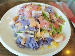 招牌鲜虾仁炒五色河粉-沙河粉村·国家非遗传承(云台店)