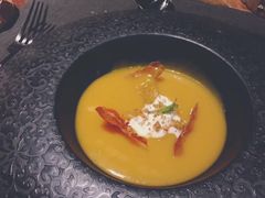 南瓜汤配火腿脆片-AZUL by FUEL蓝色·法式酒馆(琶醍店)