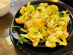 虾酱有机花菜-以前的小酒馆(中山广场店)
