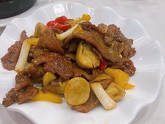 蠔汁炒牛肉-焕记海鲜饭店