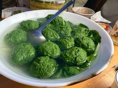 翡翠圆子汤-柏合黄记豆腐皮饭店