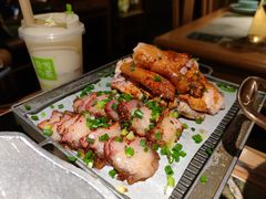 烤鸡烤肉拼盘-绿茶餐厅