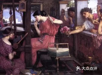 ️这组画来自英国画家约翰·威廉姆·沃特豪斯