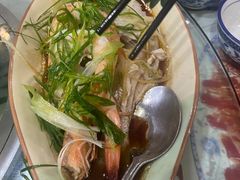 鲜虾蒸黄脚立-阿殳菜馆·私厨(水围村店)