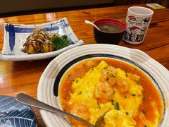 虾仁蛋包饭-坂吉屋·居酒屋深夜食堂(龙湖店)