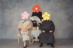 -时光纪亲子全家福照相馆(静安店母女写真父母纪念照)