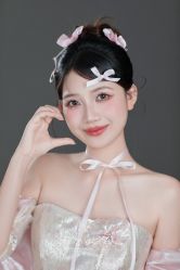 -桃子造型婚纱礼服(凤起广场店)