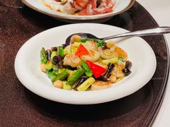 高山芦笋炒澳带-东富酒家(龙湖西溪天街店)