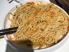 火山虾丝凉面-付掌柜在成都·热炒砂锅集(金禾店)